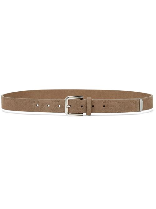 Brown leather belt BRUNELLO CUCINELLI | MAUPY317C8051